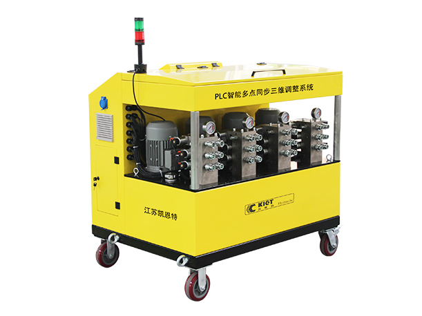 Intelligent 3-dimensional adjustment hydraulic equipment