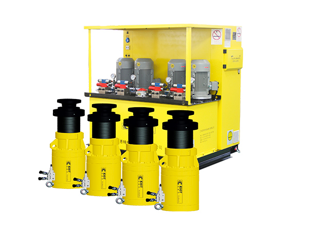 Segment Loading Experimental Hydraulic System