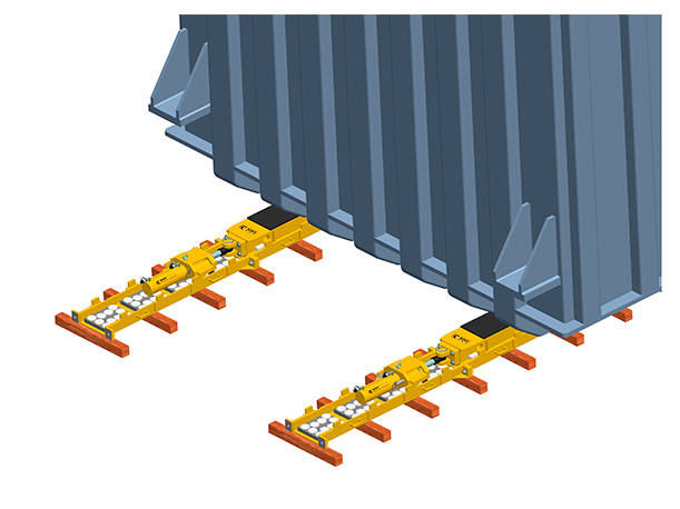 Light weight sliding hydraulic system