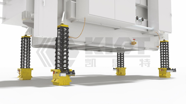 4-Point Monitoring Schematic of Compact Self-Locking Cube Jack