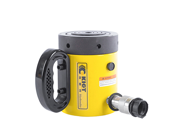 Single Acting Low Height Lock Nut Hydraulic Cylinder