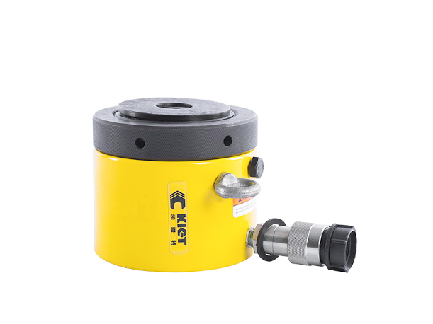 Single Acting Low Height Lock Nut Hydraulic Cylinder