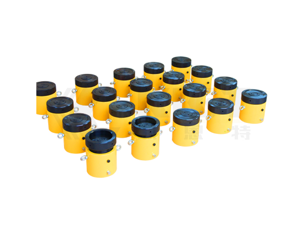 Single Acting Low Height Lock Nut Hydraulic Cylinder