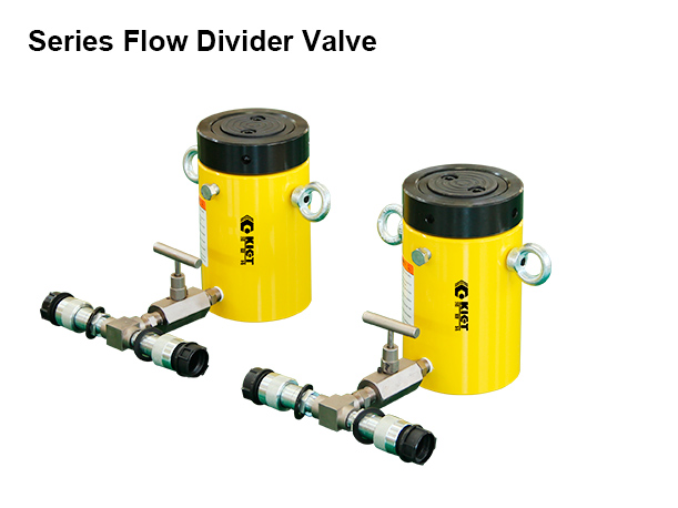 Single Acting Low Height Lock Nut Hydraulic Cylinder