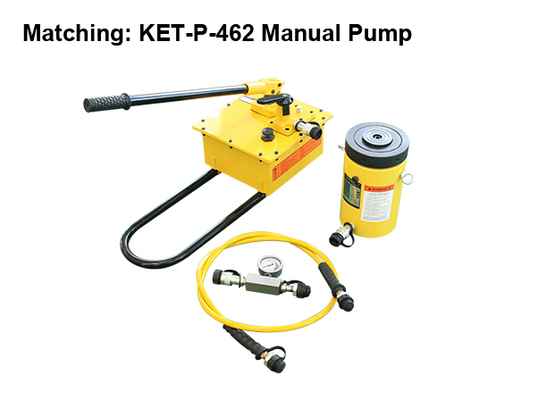 Single Acting Mechanical Lock Nut Hydraulic Cylinder