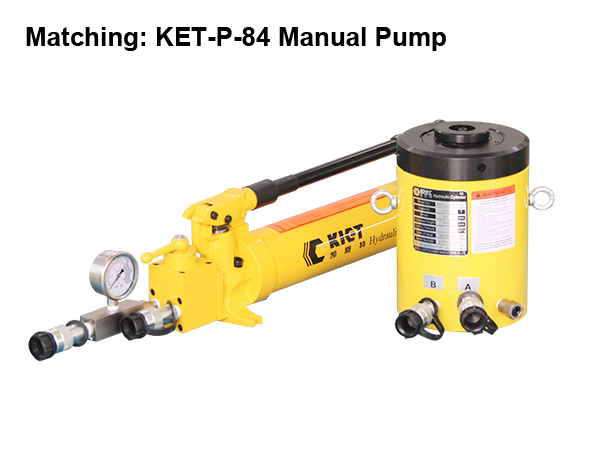 Double Acting Mechanical Lock Nut Hydraulic Cylinder