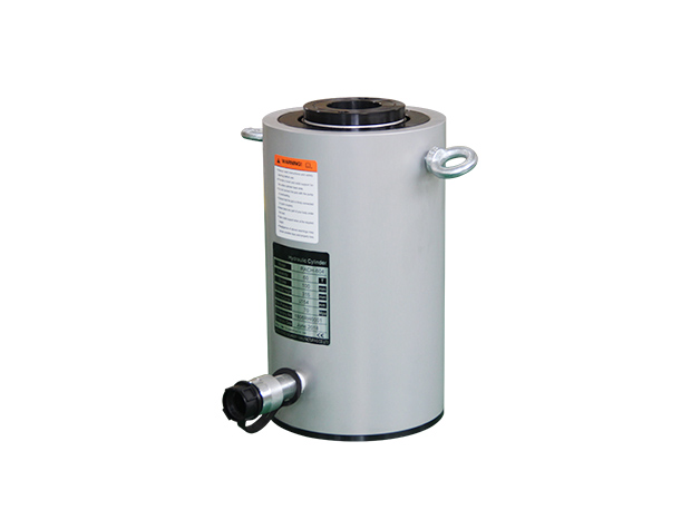 Single Acting Aluminum Hollow Hydraulic Cylinder