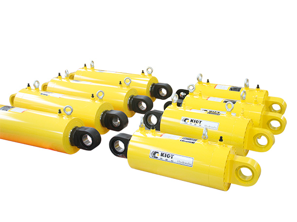 Synchronously transfer hydraulic cylinder