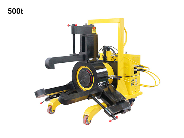 Automatic lifting type electric hydraulic gear puller