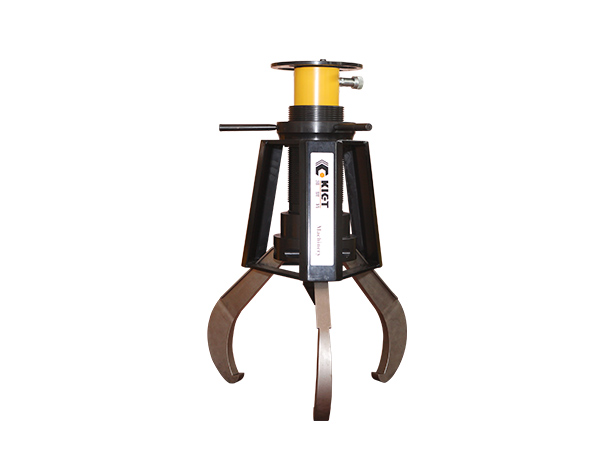 Split-type skid-resistant hydraulic gear puller