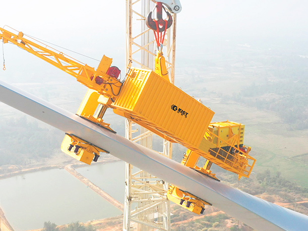 Intelligent clamping device for fan impeller