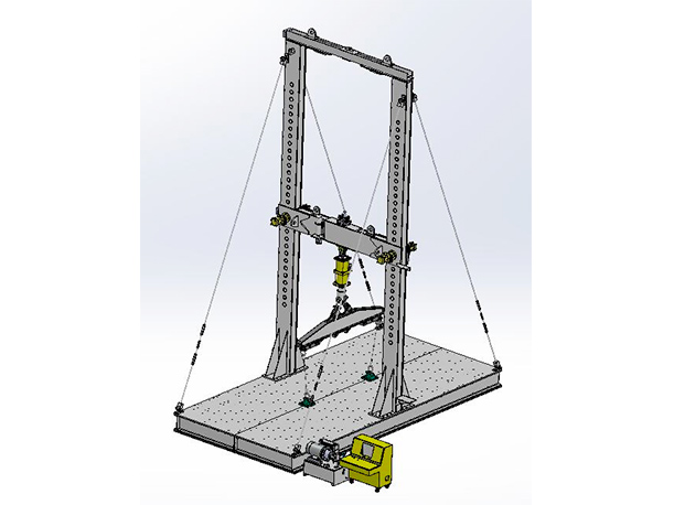 Spreader loading test hydraulic equipment
