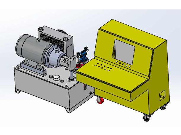 Spreader loading test hydraulic equipment