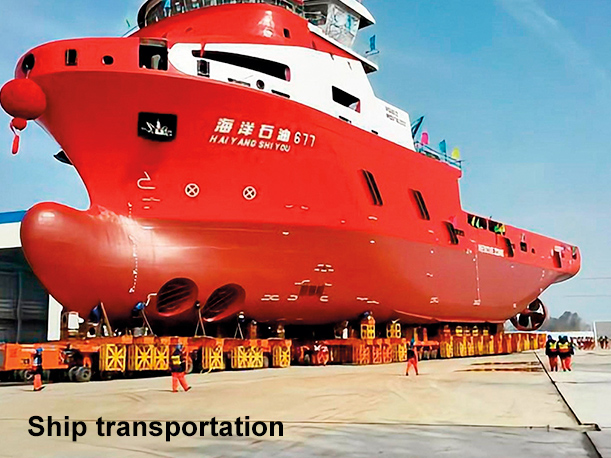 Self-propelled Hydraulic Module Transporter