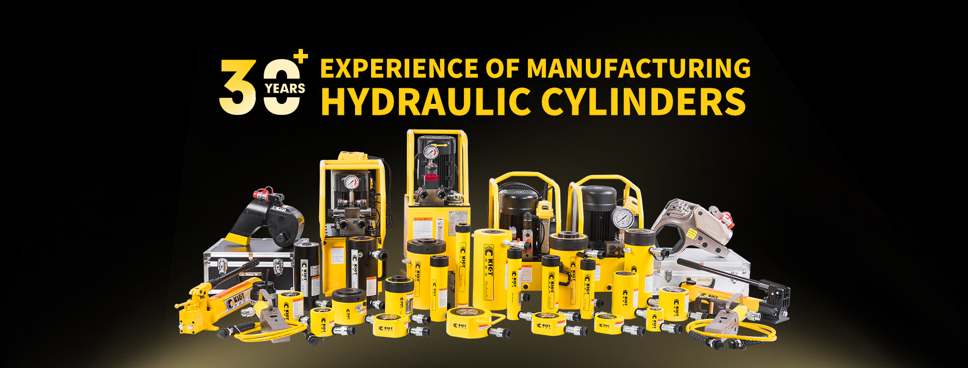 30+YEARS EXPERIENCE OF MANUFACTURING HYDRAULIC CYLINDERS
